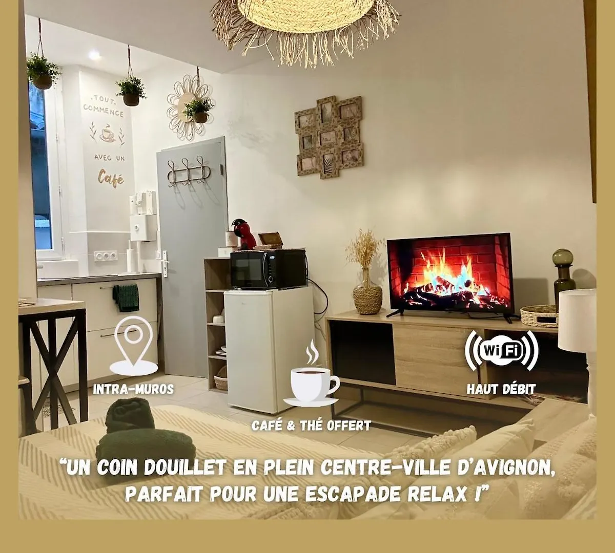 Le Cocon Du Centre - Studio Cosy En Hypercentre Avignon